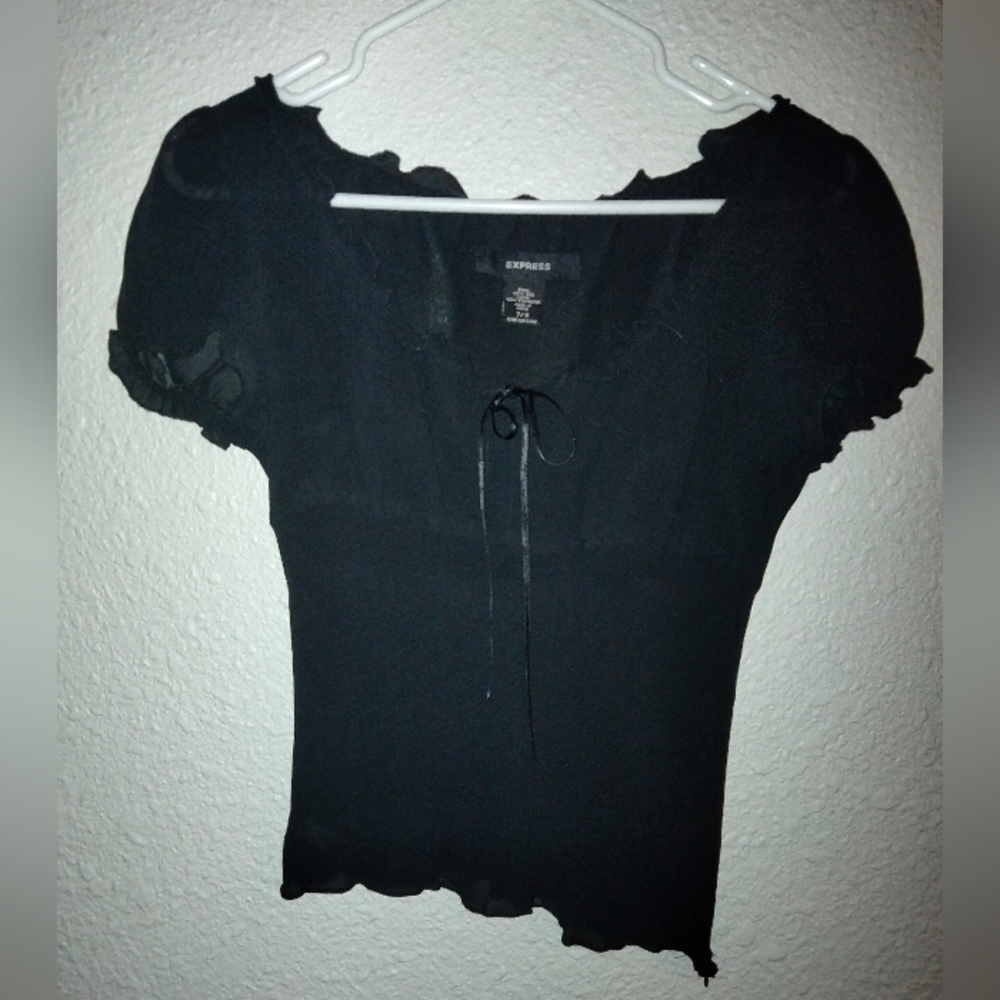 Express silk top size 7/8